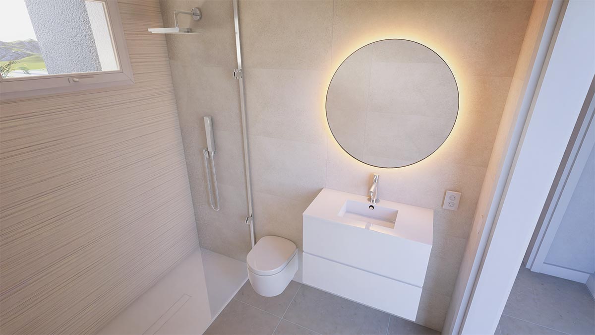 Ático de obra nueva en Calpe