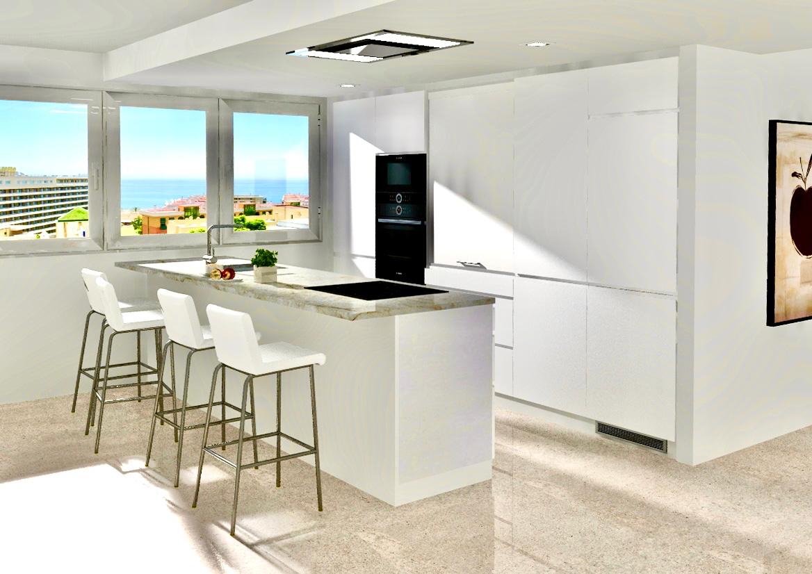 Ático de obra nueva en Calpe