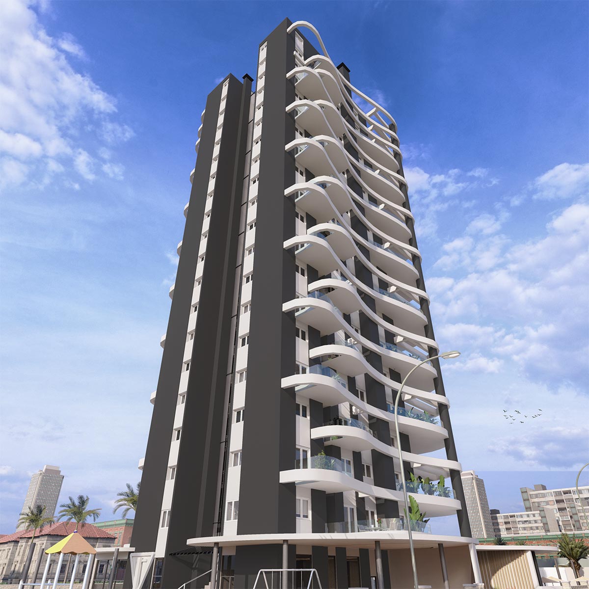 Ático de obra nueva en Calpe