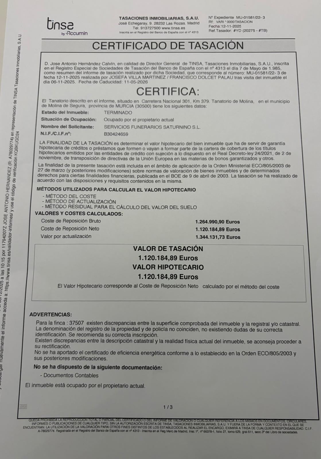 Oportunidad de Edificio en Molina de Segura