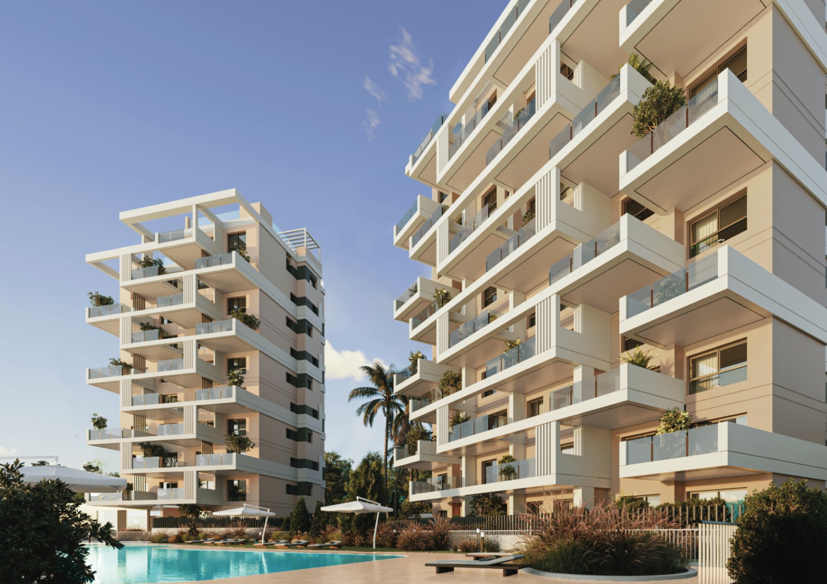 Apartamento de obra nueva en Calpe