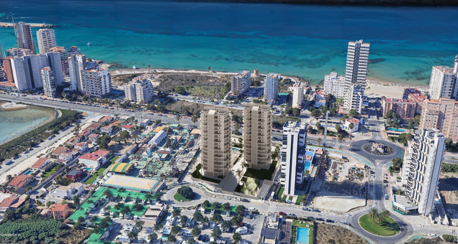 Nueva construcción cerca de la Playa de Arenal