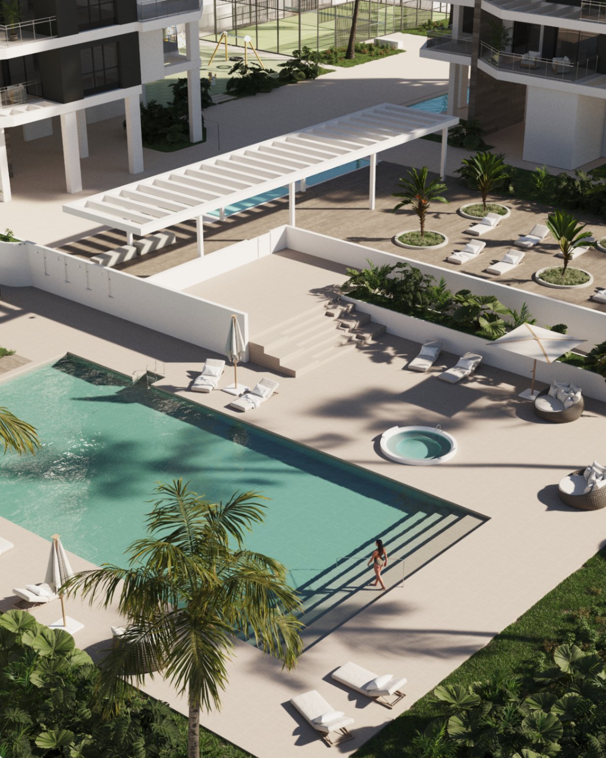 Nueva construcción cerca de la Playa de Arenal