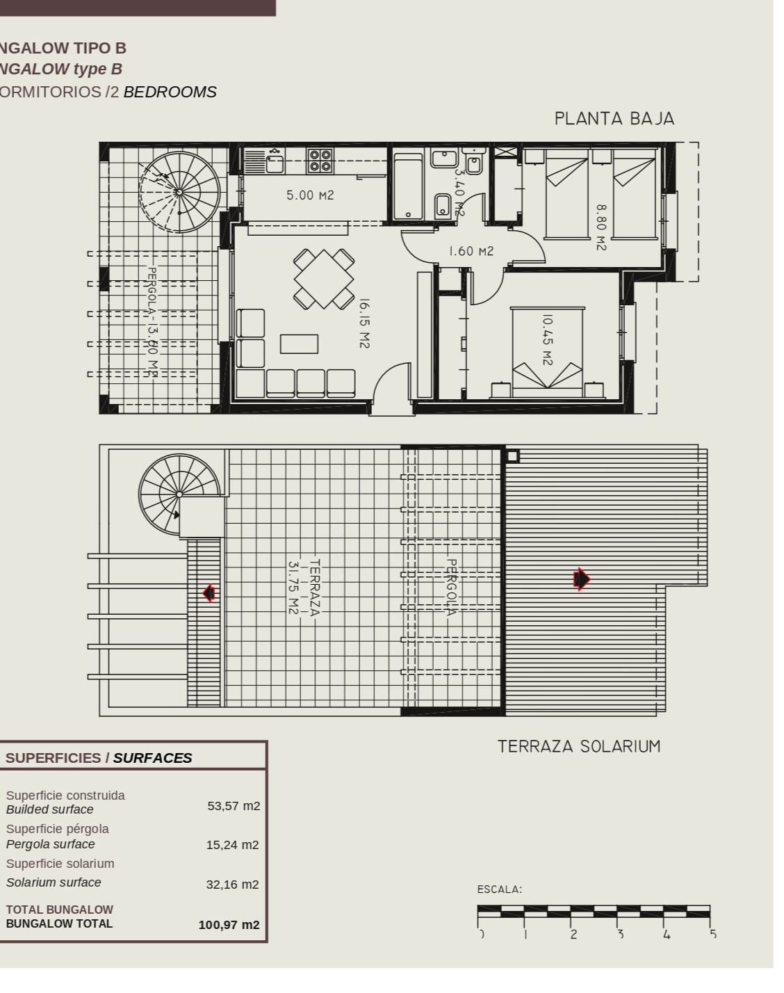Apartamento con garaje en Calpe