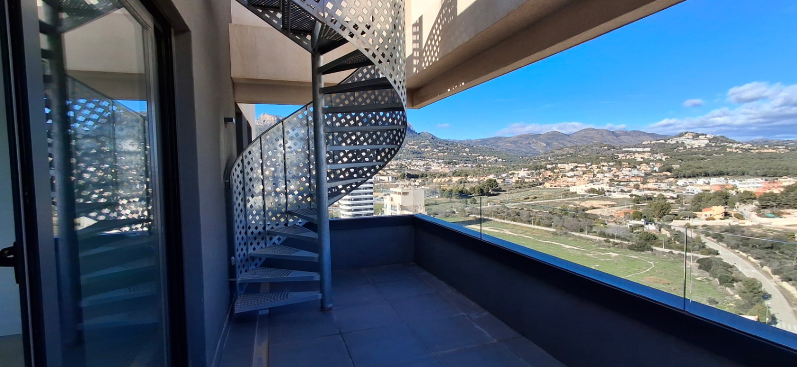 Penthouse Wohnung mit Meerblick in Calpe