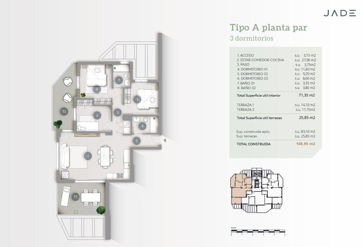 Apartamento na Sprzedaż na Calpe - Playa Arenal, Calpe, Alicante