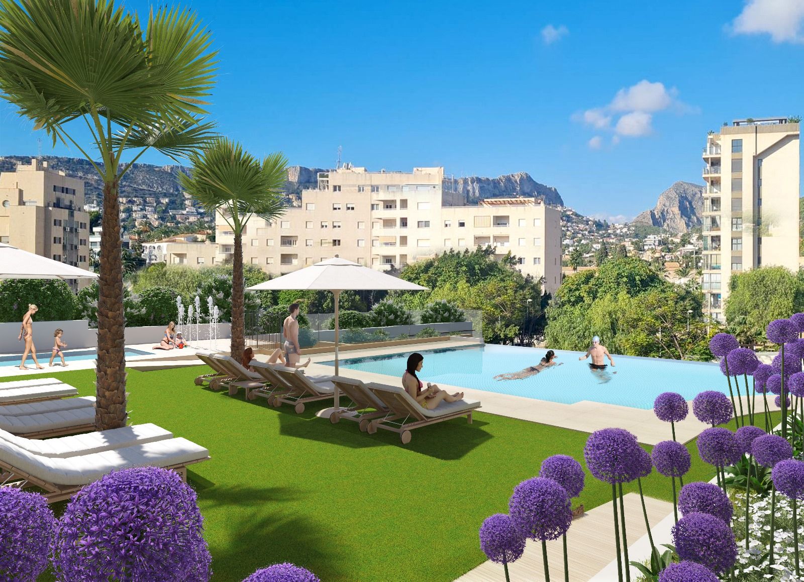 New construction in Calpe