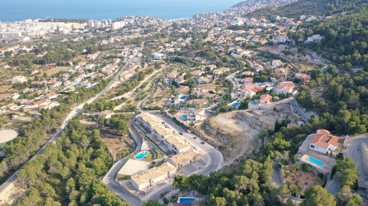 Gran parcela con vistas al mar