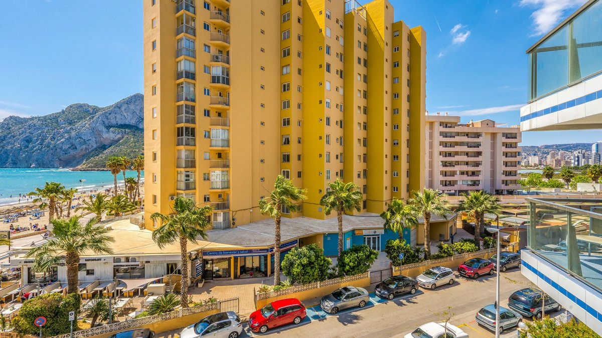 Front line apartment for sale in Calpe